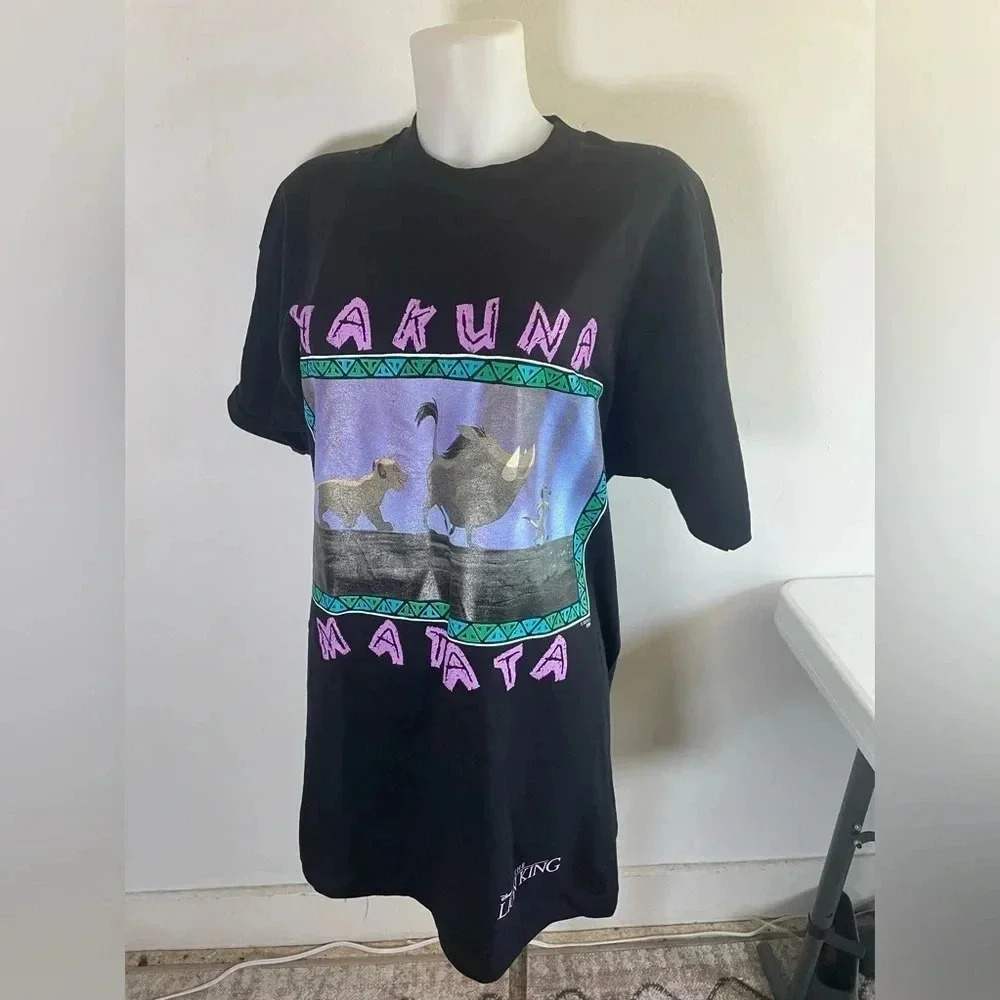 NWT Disney Lion King Single Stitch T-Shirt‎ Hakuna Matata 90’s Jerry Leigh 0090